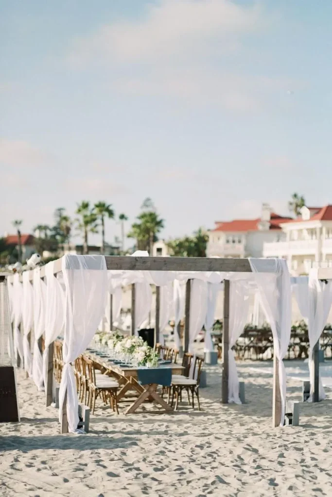 Planning a beach wedding in spain